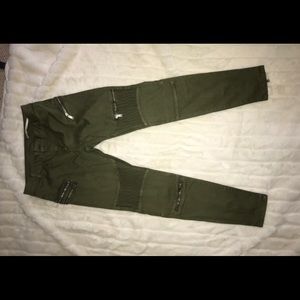 Zara Moto Skinny Pants